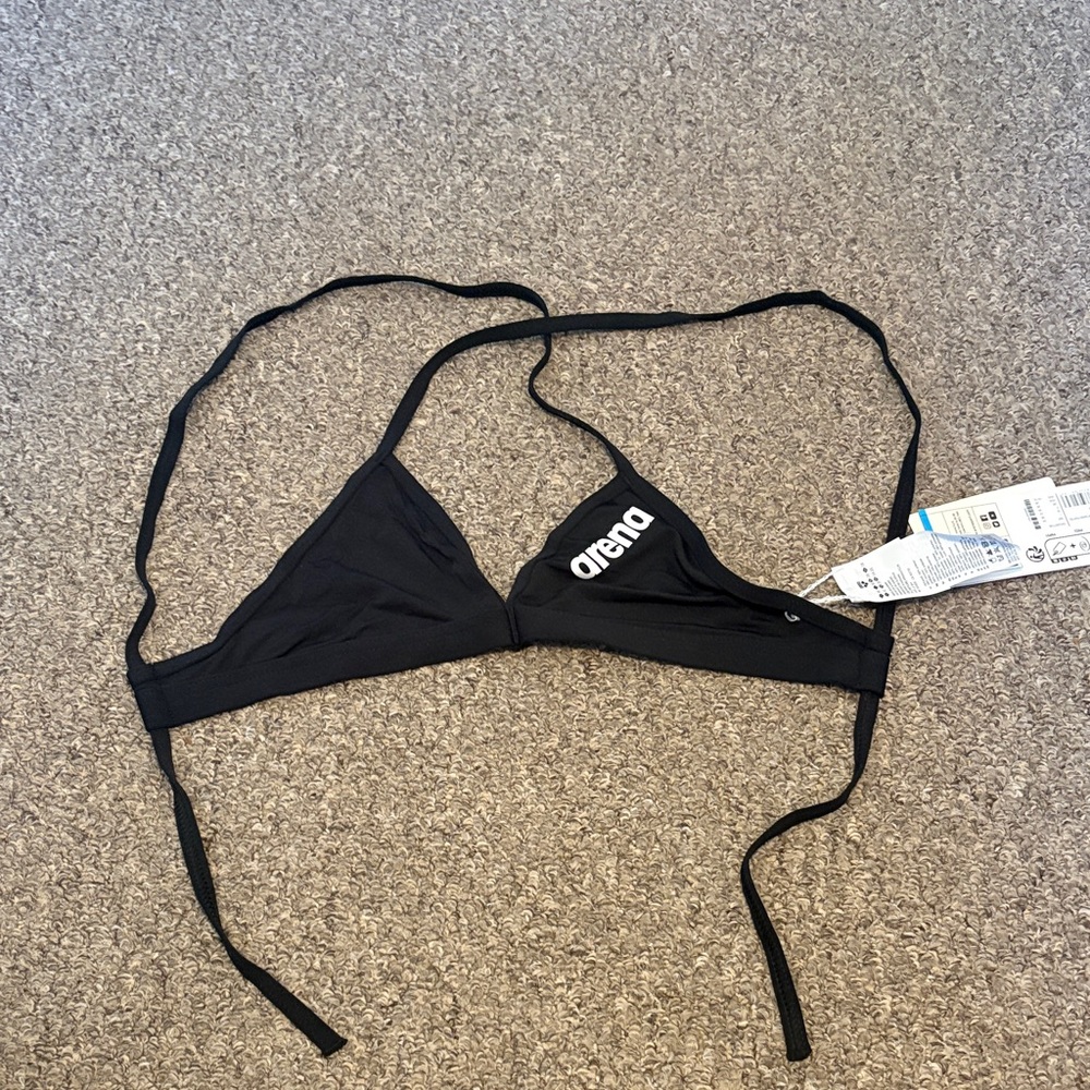 Arena Black Performance Bikini Top